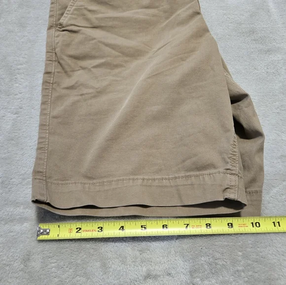 American Eagle Outfitters Next Level Flex Men's Tan Flat-Front Shorts Size 32 - Picture 8 of 8